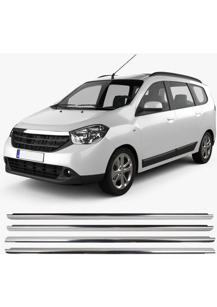 Dacia Lodyg Uyumlu 2012 Ve Üzeri Krom Cam Çıtası 4 Parça Paslanmaz Çelik modelleri