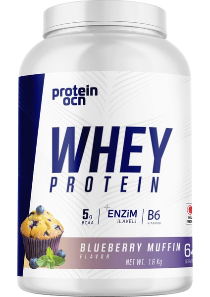 Whey Blueberry Muffin - 1.6 kg - 64 Servis