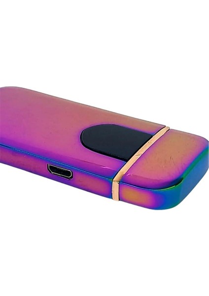 Kişiye Özel Elektronik Şarjlı Çakmak Mor fırsatları