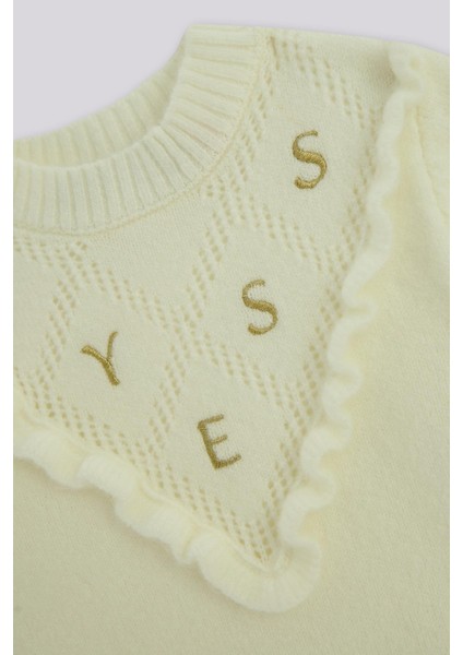 Bg Store Kız Çocuk Ekru Kazak fırsatları