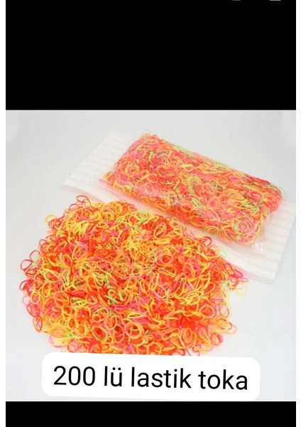 200 Adet Minik Lastik Toka