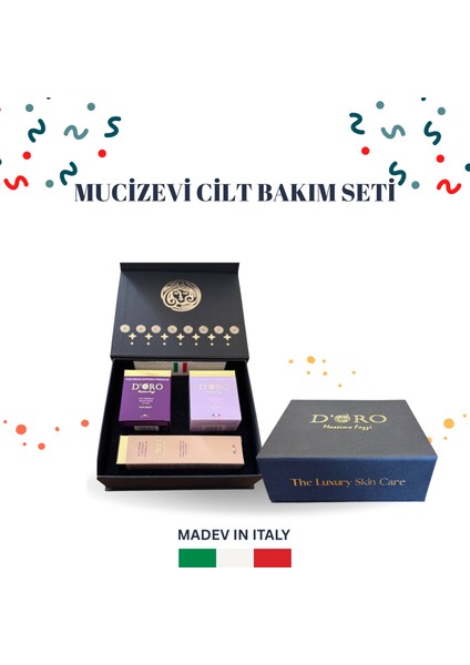 Üçü Bir Arada Cilt Bakım Üçlü Set