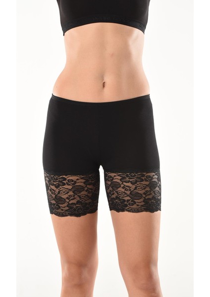 Dantelli Kısa Kadın Şort Tayt 496 fiyatları
