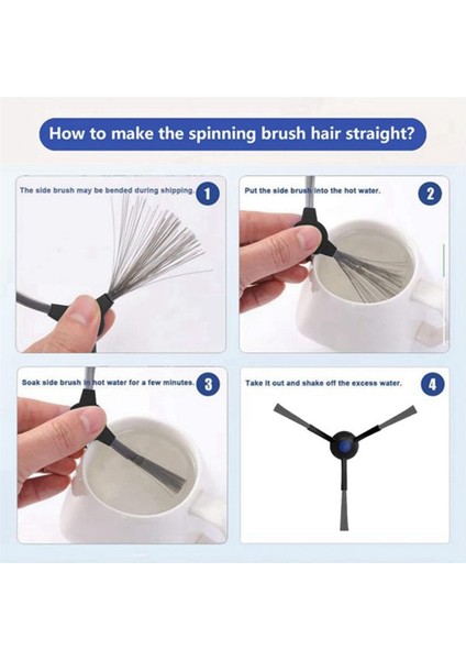 Ecovacs Debot T30 Pro Omni Için Yeedı M12 Ultra Plus M12 Pro+ Ana Yan Fırça Filtresi Paspas Bezi Toz Torbası Değişimi (Yurt Dışından) indirimleri