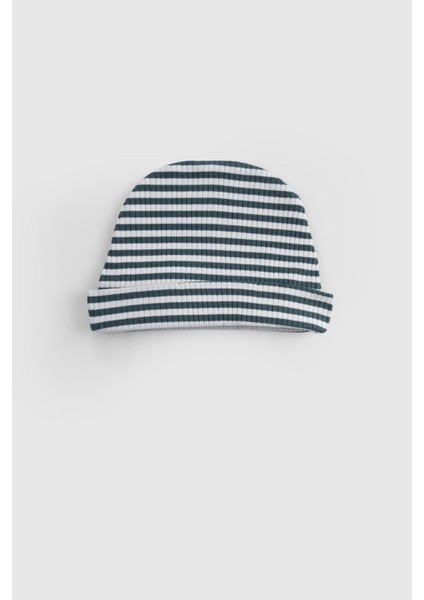 Organik Pamuklu Modal Yeşil Bebek Bere modelleri