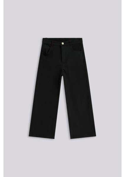 Bg Store Kız Çocuk Siyah Pantolon