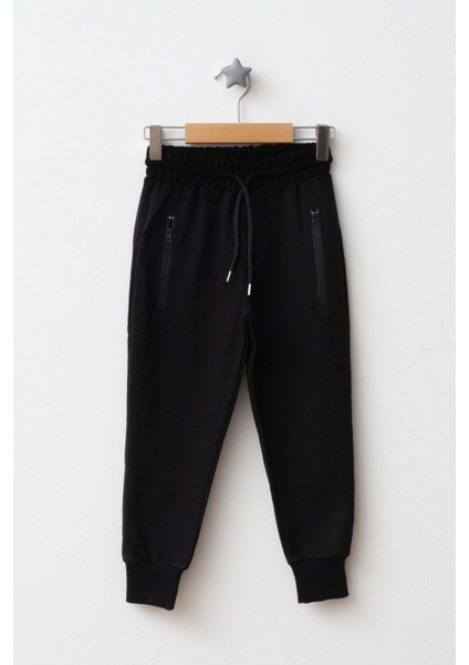 Unisex Çocuk Kompakt Fermuarlı 2'li Eşofman Altı modelleri