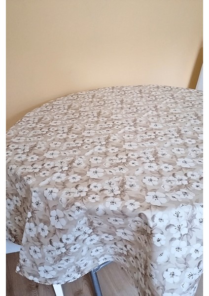 Altı Astarlı Yuvarlak Muşamba Masa Örtüsü -140 cm ÇAP-ELG33 fiyatları