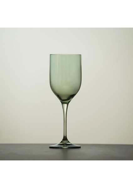 Sunset Kristal Beyaz Şarap Kadehi Yeşil 330 cc fiyatları