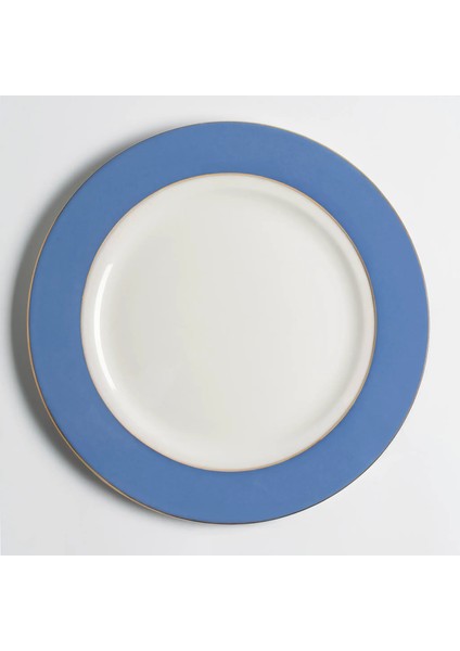 Giselle Mavi Gold Servis Tabağı 27 cm