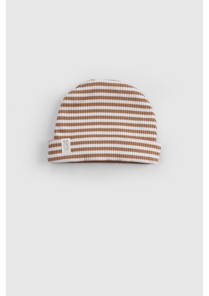 Organik Pamuklu Modal Kahverengi Bebek Bere