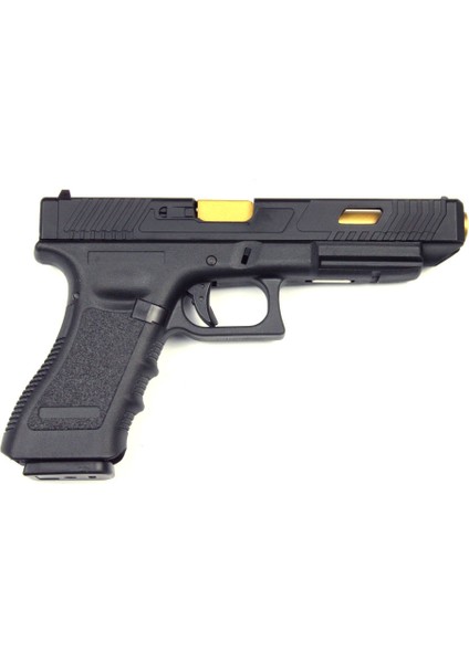 Glock G34 Ttı Airsoft Tabanca  Siyah (Gold Barrel)