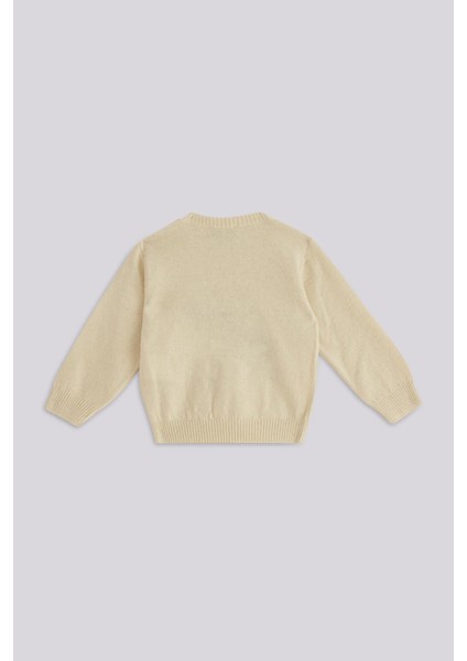 Bg Store Erkek Bebek Ekru Kazak modelleri