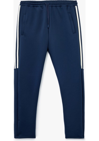 Scuba Kumaş Cep Detaylı Biyeli Beli Bağcıklı Spor Eşofman Altı fırsatları