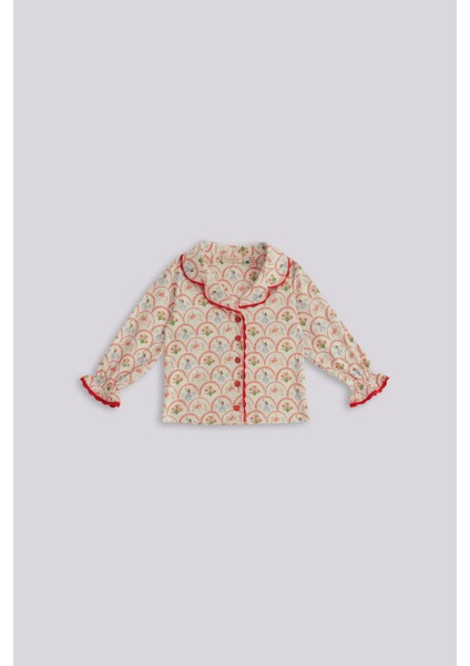 Bg Store Kız Bebek Desenli Pijama Takım