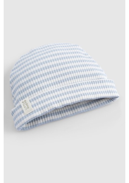 Organik Pamuklu Modal Mavi Bebek Bere fiyatları