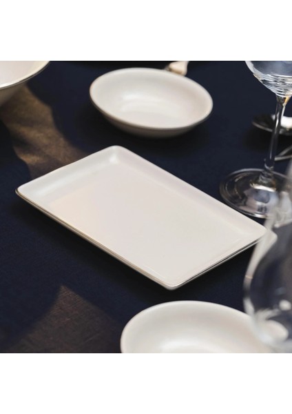 Elias Platin Sunum Tabağı 13X18 cm fırsatları