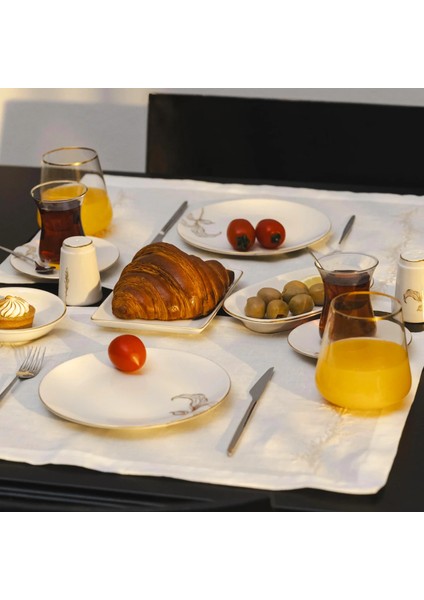 Lyra Gold Kayık Tabak 19X11 cm fiyatları