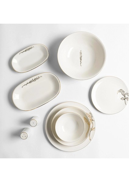 Lyra Gold Kayık Tabak 19X11 cm indirimleri