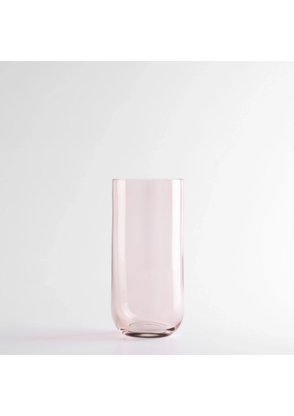 Sunset Kristal Meşrubat Bardağı Pudra 440 cc