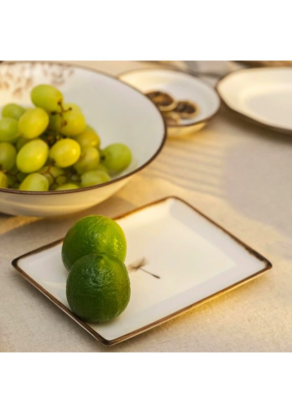 Nash Desenli Sunum Tabağı 13X18 cm fiyatları