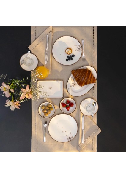 Nash Desenli Sunum Tabağı 13X18 cm fırsatları