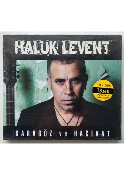Haluk Levent Karagöz ve Hacivat CD (Jelatininde Sıfır Orijnal Dönem Baskı Cd)