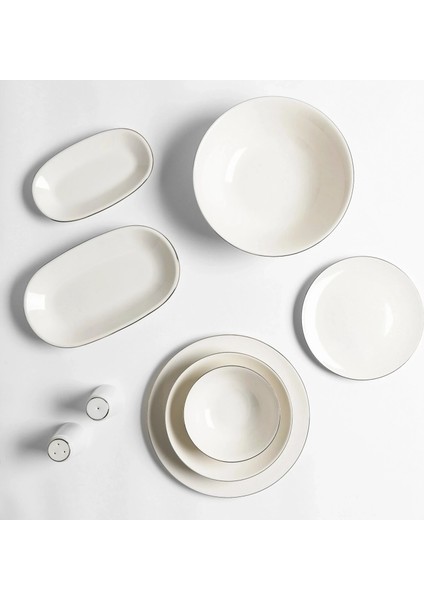 Elias Platin Kayık Tabak 19X11 cm modelleri