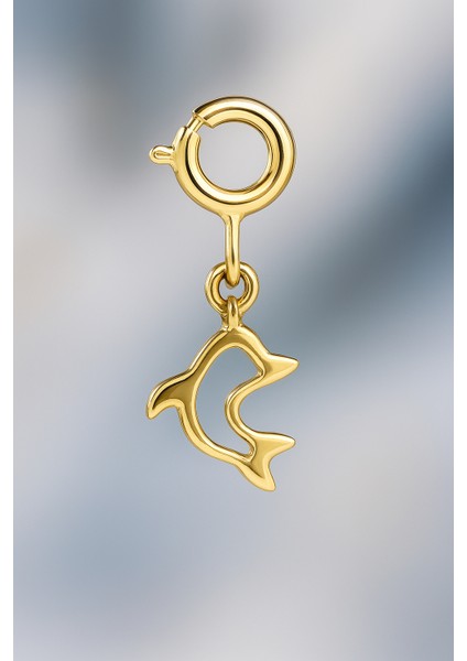 Yunus Charm Altın Kolye Ucu