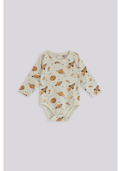 Bg Store Erkek Bebek Desenli Body