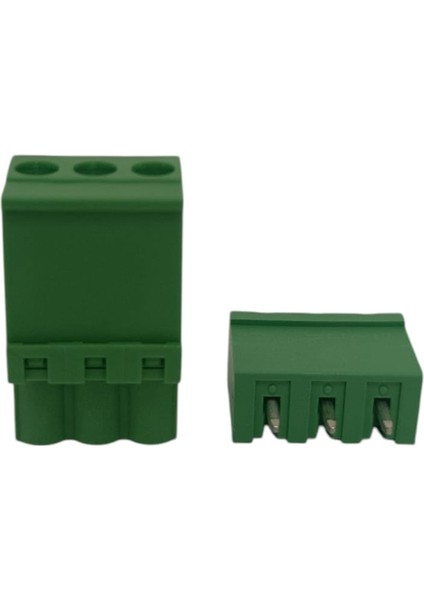 3 Kutuplu 180 Derece 5.08MM Baskılı Devre (Pcb) Klemens Seti (Dişi + Erkek) modelleri