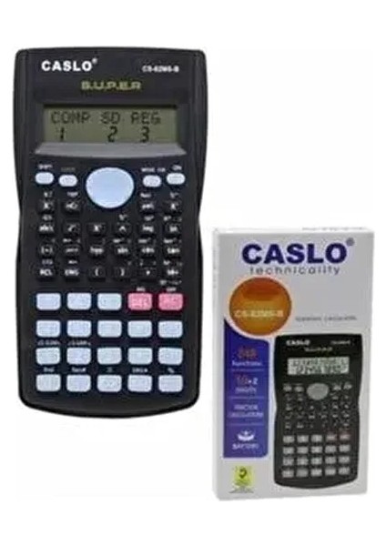 Bilimsel Hesap Makinesi 240 Fonksiyonlu Ekran Tipi LCD Model CS-240 fiyatları