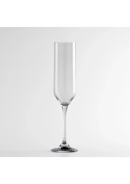 Sunset Kristal Şampanya Kadehi Antrasit 200 cc