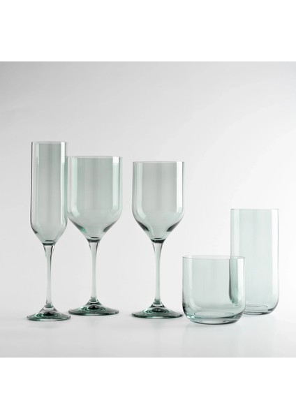 Sunset Kristal Şampanya Kadehi Koyu Yeşil 200 cc modelleri