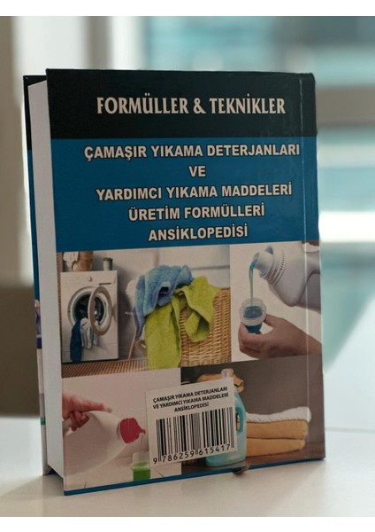 Çamaşır Yıkama Deterjanları ve Yardımcı Yıkama Maddeleri Üretim Formülleri Ansiklopedisi – Matik Toz, Sıvı, Yumuşatıcı, Leke Çıkarıcı (261 Formül & Yöntem) fiyatları