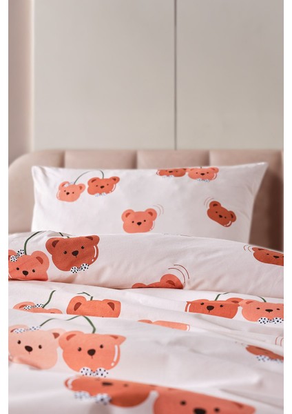 Ranforce Joyful Bearberry Nevresim Takımı Tek Kişilik fiyatları