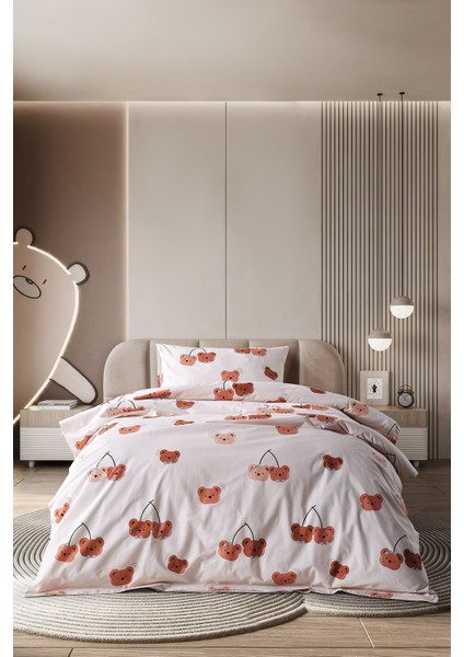 Ranforce Joyful Bearberry Nevresim Takımı Tek Kişilik modelleri