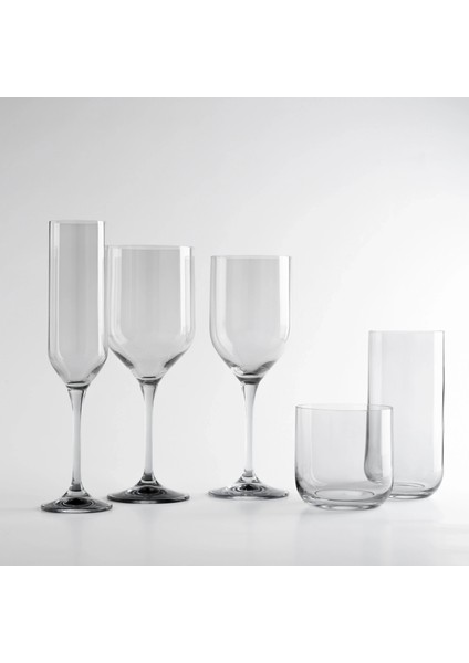 Sunset Kristal Su Bardağı Antrasit 330 cc modelleri