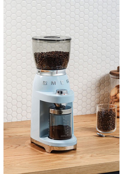 CGF01PBEU PASTEL MAVİ KAHVE ÖĞÜTME MAKİNASI