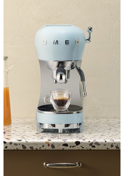 ECF02PBEU Mavi Espresso Kahve Makinesi