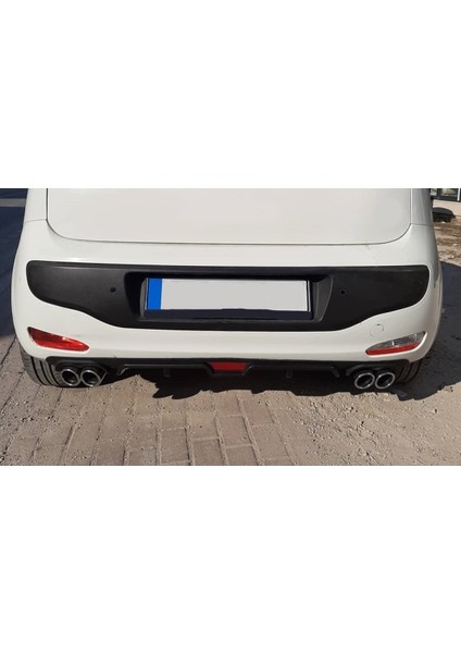 Ford Focus 4 Uyumlu Body Kit Difüzör 4 Çıkış Siyah Yuvarlak fiyatları