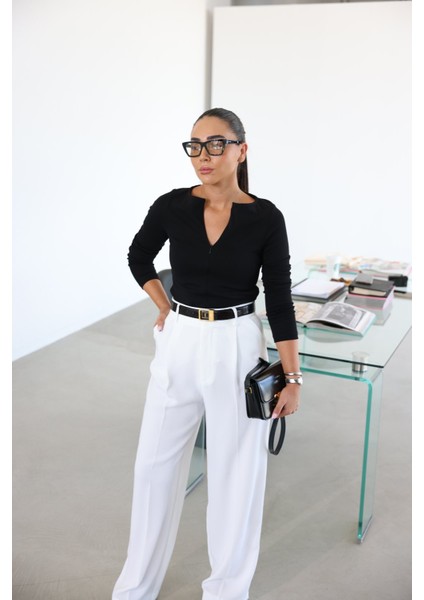 Fermuarlı Uzun Kollu Basic