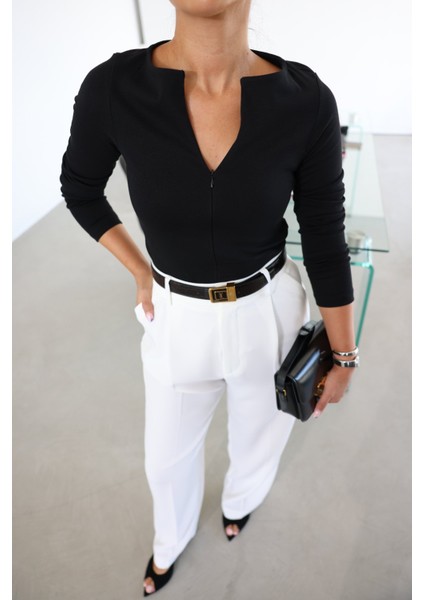 Fermuarlı Uzun Kollu Basic fiyatları