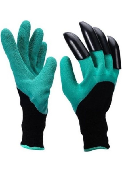 2 Adet Toprak Kazma Bahçe Eldiveni