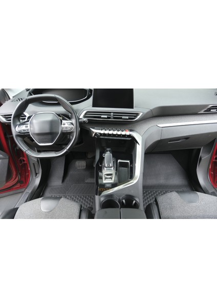 Peugeot 3008 2016-2024 Uyumlu 4.5d Premium Havuzlu Oto Paspas ve Liner Marka 3D Alt Bagaj Havuzu fırsatları
