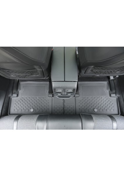 Peugeot 3008 2016-2024 Uyumlu 4.5d Premium Havuzlu Oto Paspas ve Liner Marka 3D Alt Bagaj Havuzu