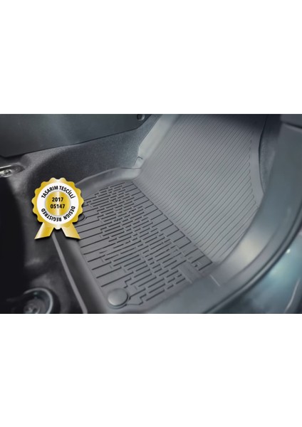 Honda City 2019+ Uyumlu 4.5d Premium Havuzlu Paspas ve Liner Marka 3D Bagaj Havuzu