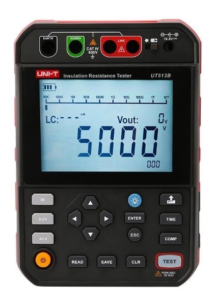Unit UT-513B Izolasyon Direnci Test Cihazı