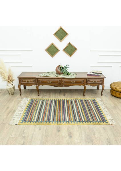 Dali El Dokuma Renkli Kilim 113X172 cm fiyatları