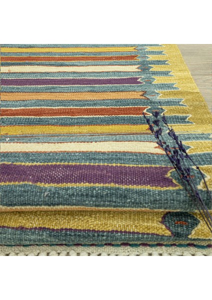 Dali El Dokuma Renkli Kilim 113X172 cm indirimleri